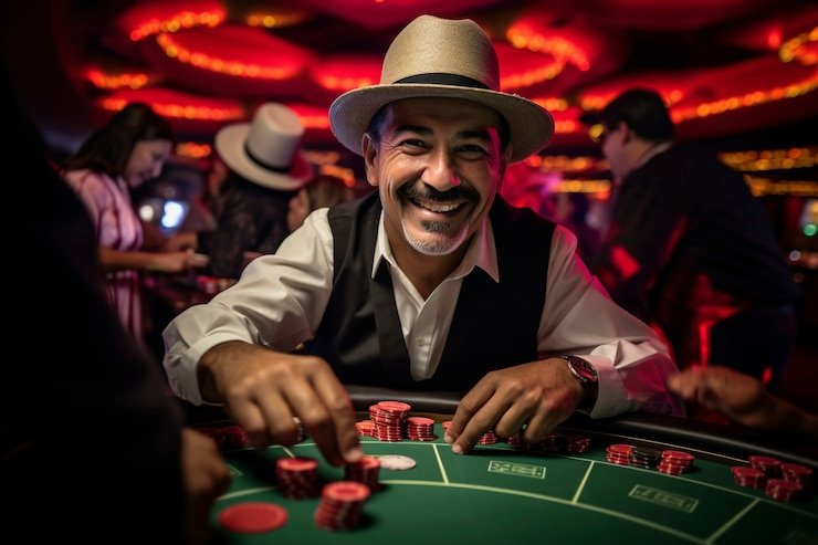 Meja permainan Bandar Ceme live dealer di platform iblis4d